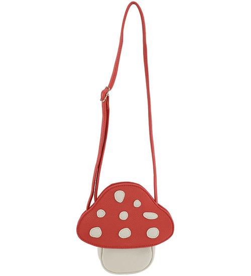 Se Molo Molo Skuldertaske - Mushroom - Fungi Red ved KidsWorld