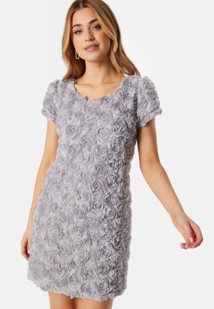 Se Ida Sjöstedt Parker Dress Silver Blue 34 ved Bubbleroom