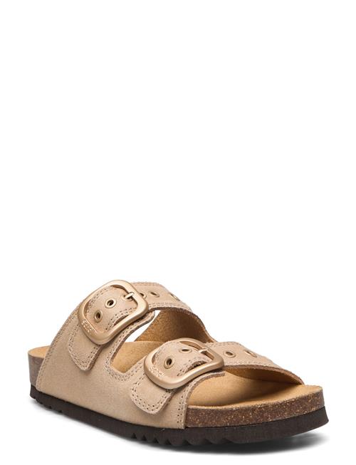 Se Scholl Sl Noelle Suede Sand Scholl Beige ved Booztlet