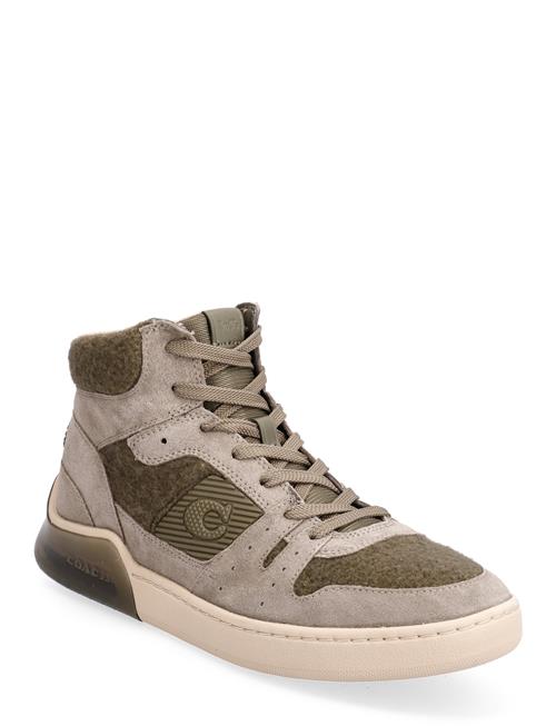 Se Citysole High Top Sneaker Coach Patterned ved Booztlet