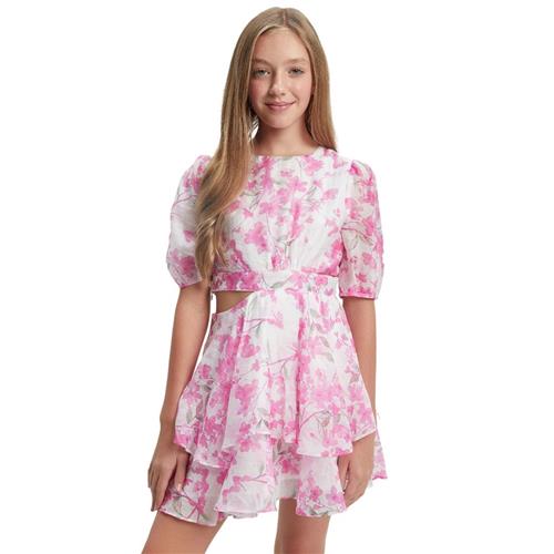 Bardot Junior Lucia Blooms Mini Blomstret Kjole Pink Bloom | Lyserød | 7 years