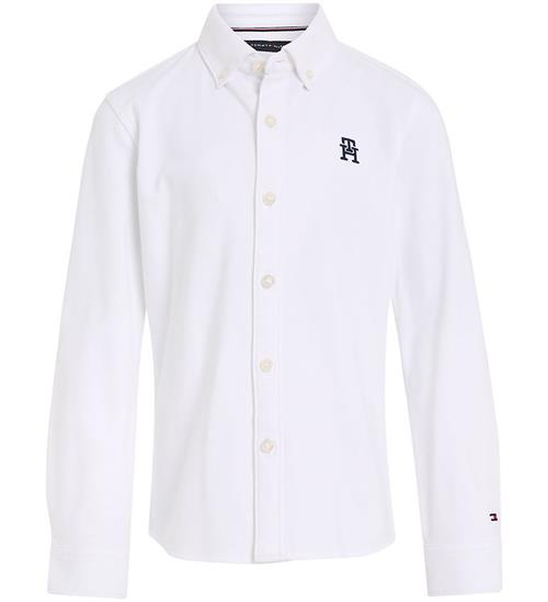 Tommy Hilfiger Skjorte - Monogram Stretch - Hvid