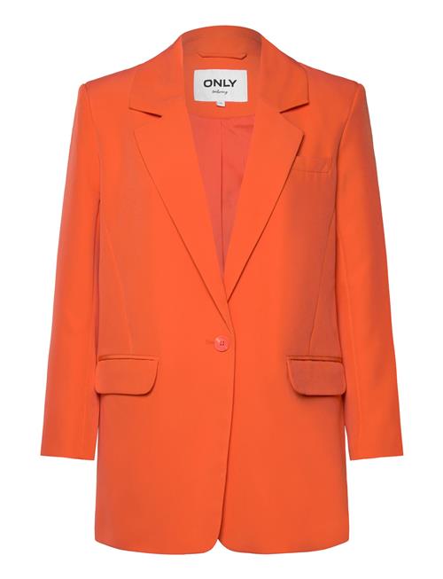 Se ONLY Onllana-Berry L/S Ovs Blazer Tlr Noos ONLY Orange ved Booztlet