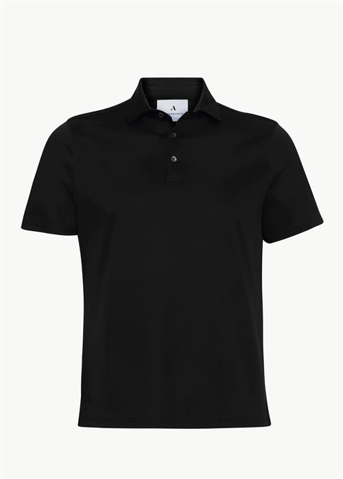 Appearance Jersey Polo Shirt, Deep Black - Str: XXL - Cotton