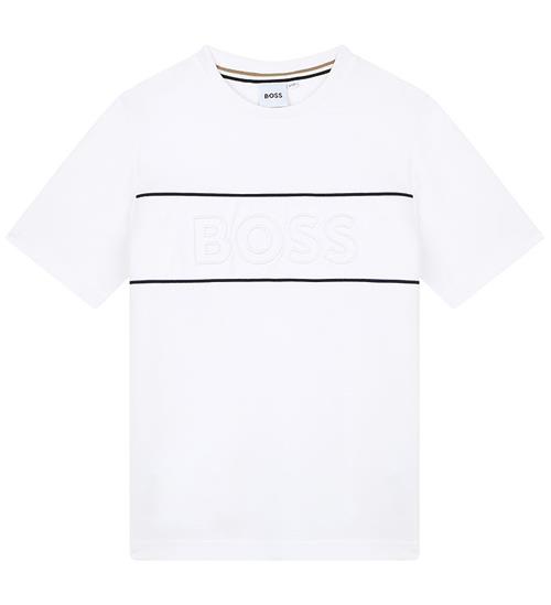 BOSS BOSS T-shirt - Hvid m. Sort