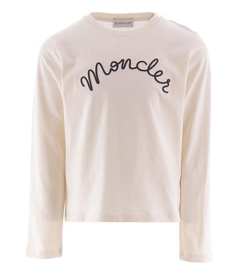 Moncler Bluse - Cream m. Broderi