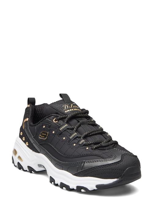 Se Skechers Womens D'lites Skechers Black ved Booztlet