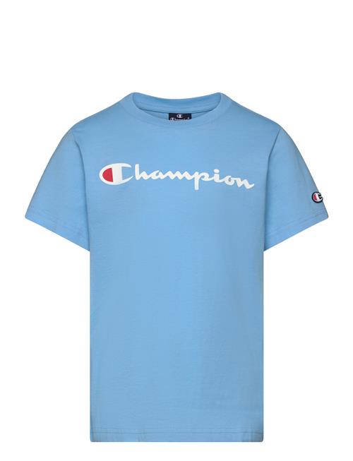 Se Champion Crewneck T-Shirt Champion Blue ved Booztlet