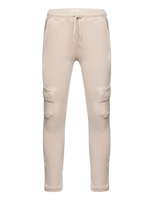 Cotton Jogger-Style Trousers Mango Cream