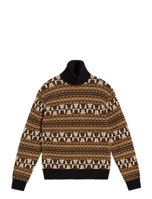 Se J. Lindeberg Bearclaw Turtle Neck Sweater J. Lindeberg Brown ved Booztlet