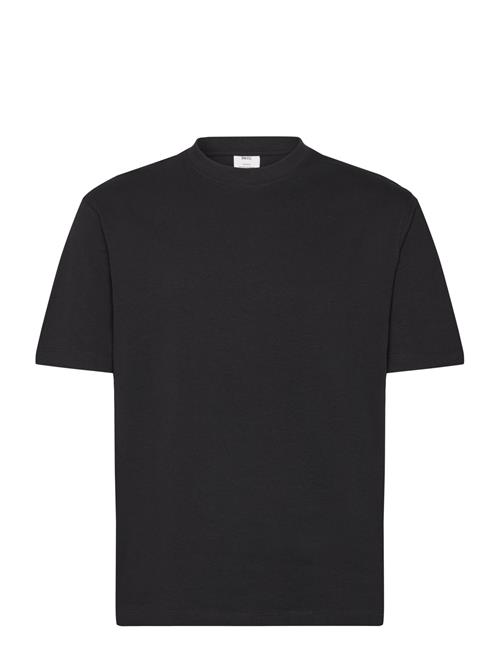 Se Mango Basic 100% Cotton Relaxed-Fit T-Shirt Mango Black ved Booztlet