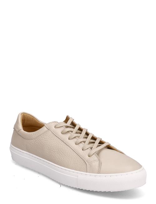 Se S.T. VALENTIN Classic Sneaker -Grained Leather S.T. VALENTIN Beige ved Booztlet