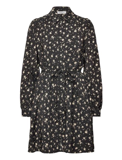 MSCH Copenhagen Mschnathasia Ladonna Shirt Dress Aop MSCH Copenhagen Black