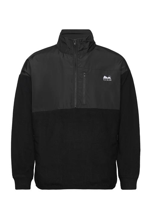 Polar Fleece Half-Zip-Black Taikan Black