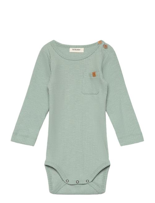 Lil'Atelier Nbmrajo Ls Slim Body Jan Lil Lil'Atelier Green