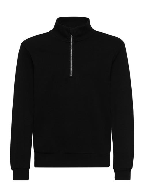 Se LMTD Nlmnaldemar Ls Half Zip Sweat LMTD Black ved Booztlet