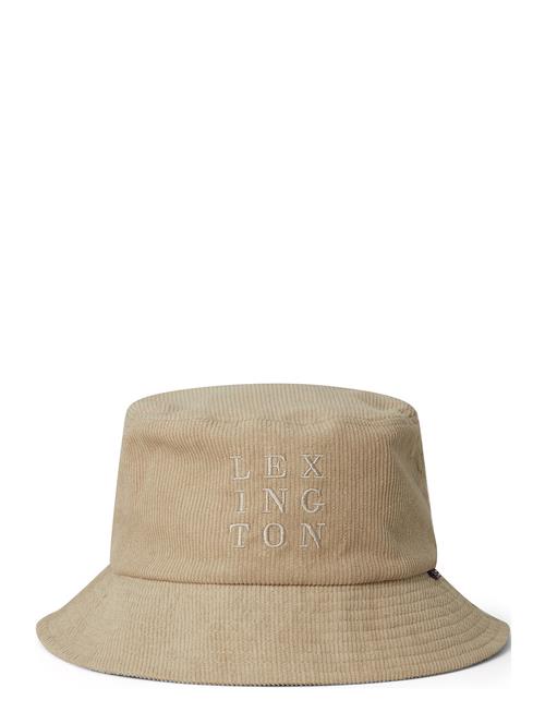 Se Lexington Clothing Bridgehampton Cord Bucket Hat Lexington Clothing Beige ved Booztlet