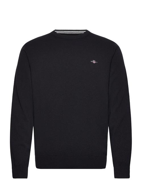 Superfine Lambswool C-Neck GANT Black