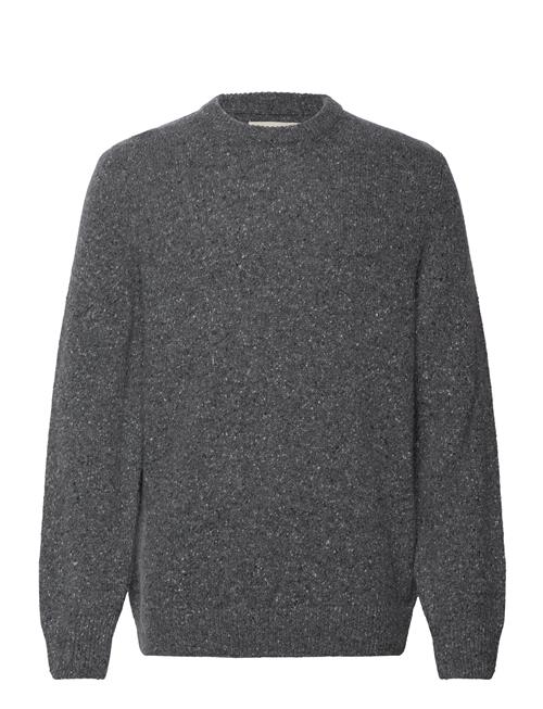 GANT Wool Neps C-Neck GANT Grey