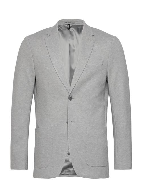 Se Selected Homme Slhslim-Delon Jersey Blz Flex Noos Selected Homme Grey ved Booztlet