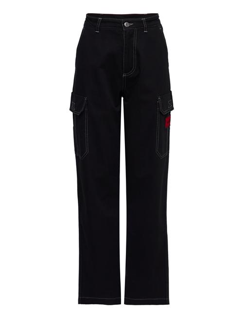 Se Hugo Kids Loose Trousers Hugo Kids Black ved Booztlet