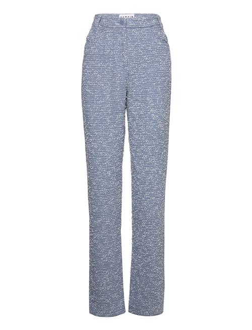 Bold Weave Straight Pants REMAIN Birger Christensen Blue