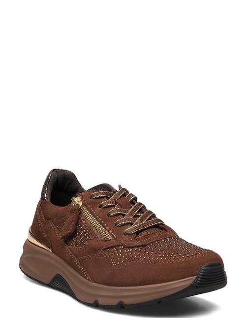 Se Gabor Rollingsoft Sneaker Gabor Brown ved Booztlet