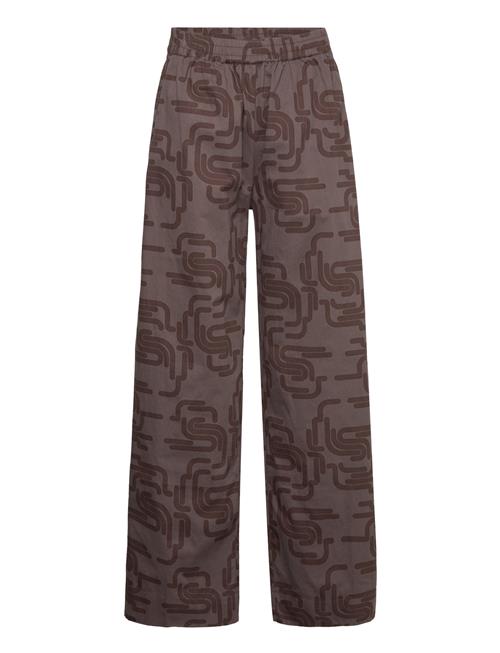 Se Rabens Saloner Laxmi - Deco Print Elastic Canvas P Rabens Sal R Brown ved Booztlet