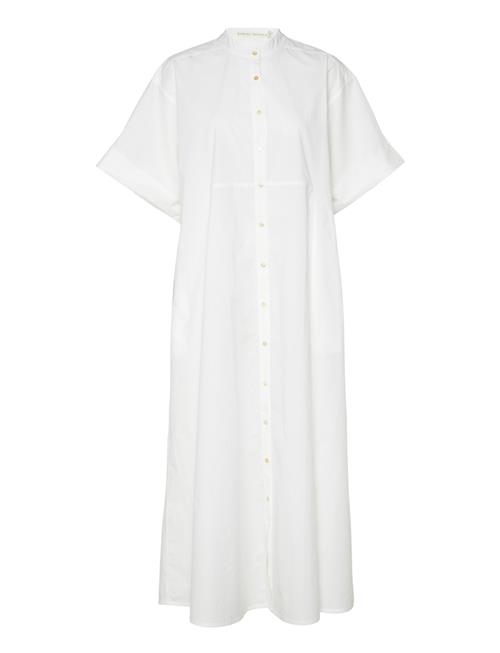 Rabens Saloner Susi - Poplin Long Kaftan Rabens Sal R White