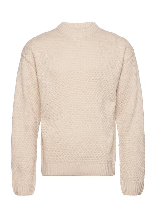 Se Jack & Jones Jorlakewood Knit Crew Neck Bf Ln Jack & J S Cream ved Booztlet