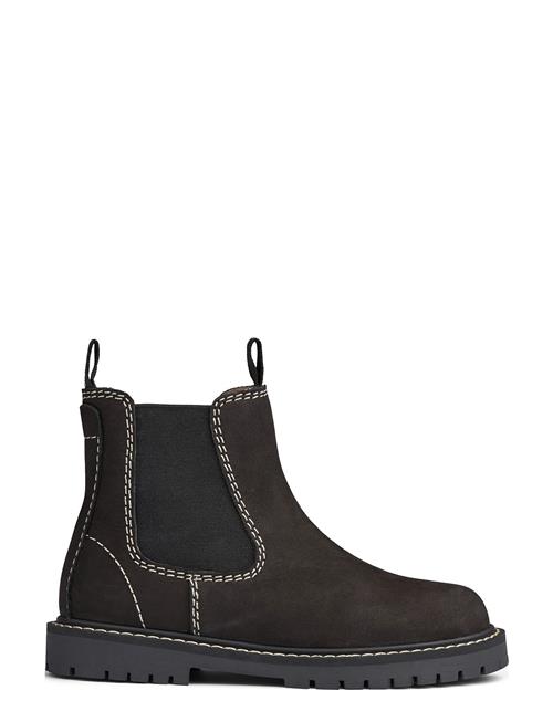 Se Liewood Carlo Leather Chelsea Boot Liewood Black ved Booztlet