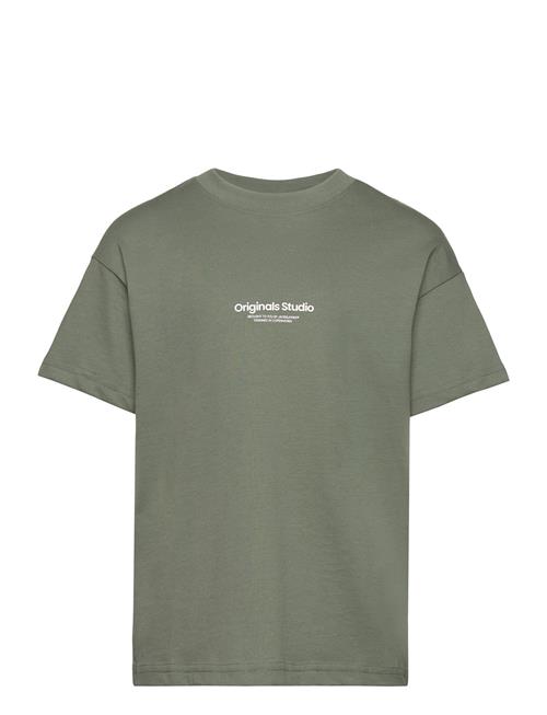 Jack & Jones Jorvesterbro Tee Ss Crew Neck Jnr Jack & J S Khaki