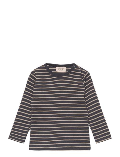 Se Wheat T-Shirt Stig Wheat Navy ved Booztlet