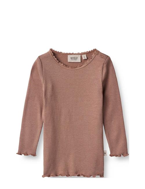 Wheat Rib T-Shirt Reese Wheat Pink