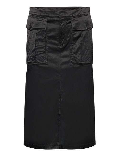 Filippa K Long Cargo Skirt Filippa K Black