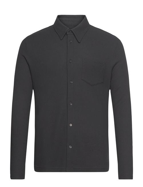 Filippa K Waffle Jersey Shirt Filippa K Black