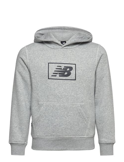 Se New Balance Nb Essentials Hoodie New Balance Grey ved Booztlet