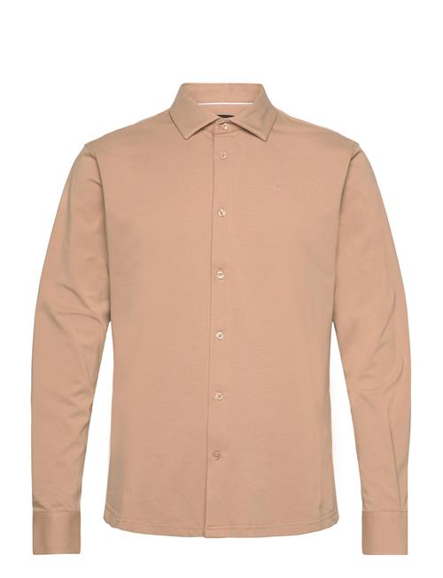 Clean Cut Copenhagen Clean Formal Stretch Shirt L/S Clean Cut Copenhagen Beige