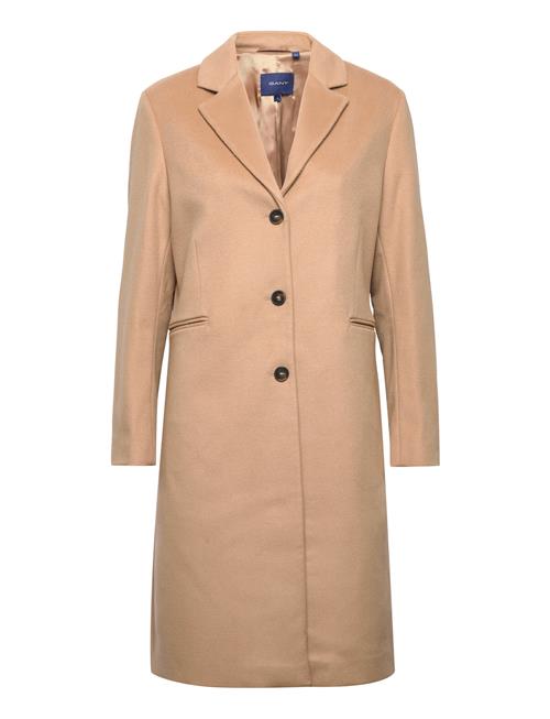 GANT Wool Blend Tailored Coat GANT Beige