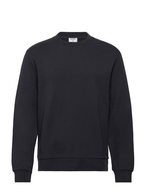 Se Filippa K Gustaf Sweatshirt Filippa K Navy ved Booztlet