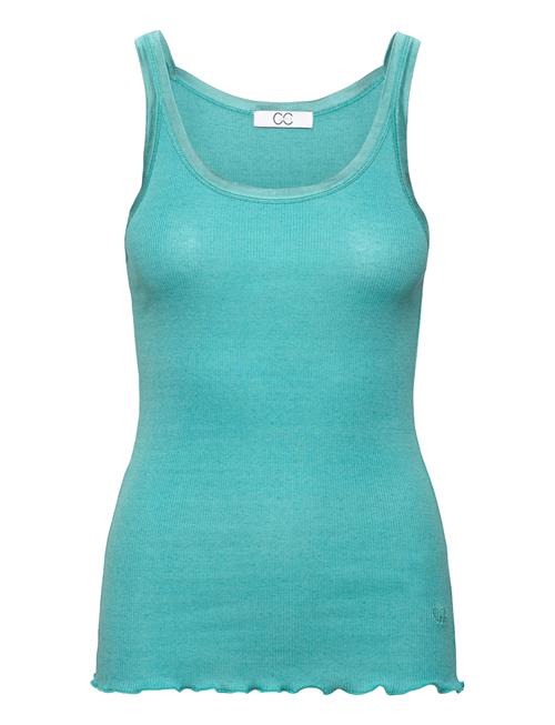 Cc Heart Poppy Silk Camisole Coster Copenhagen Blue