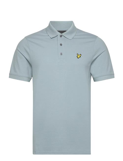 Se Lyle & Scott Plain Polo Shirt Lyle & Scott Blue ved Booztlet