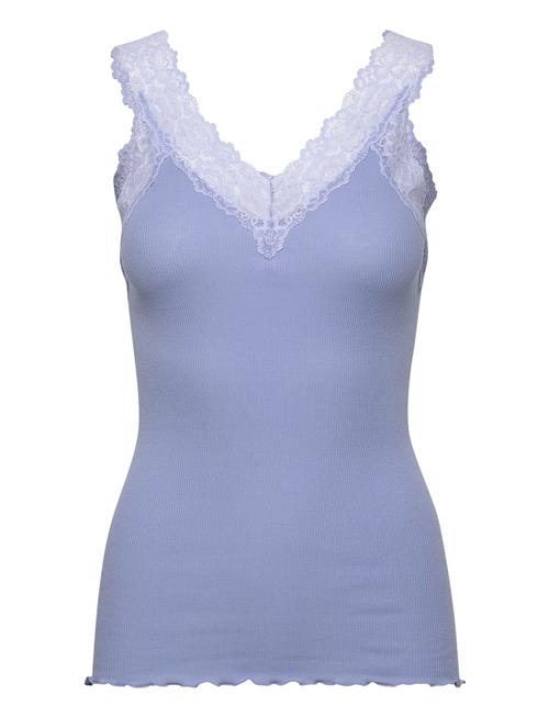 Rwbernadine Organic Sl Lace Top Rosemunde Blue