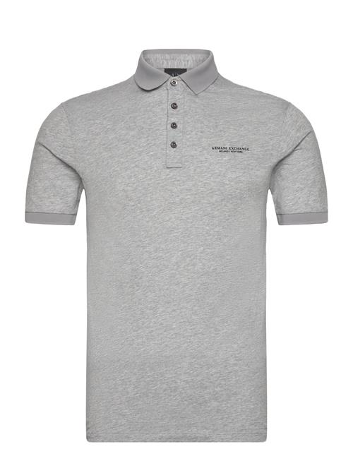 Se Armani Exchange Polo Armani Exchange Grey ved Booztlet