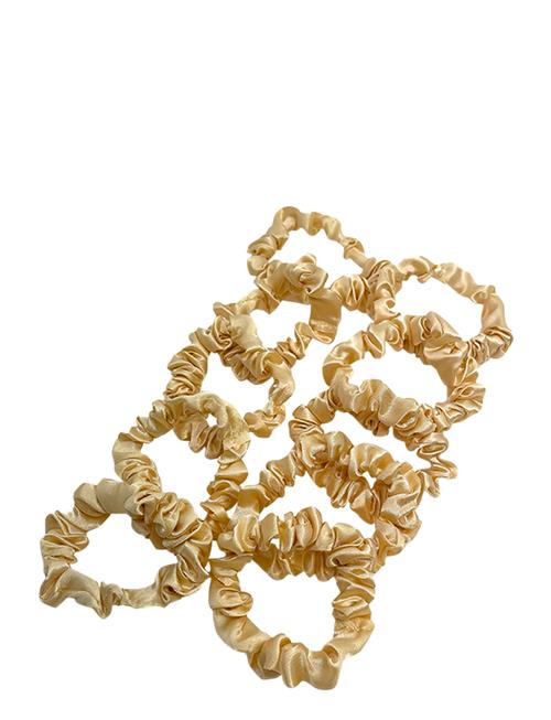 Pipol's Bazaar Skinny Scrunchie 10 Pcs Pipol's Bazaar Beige