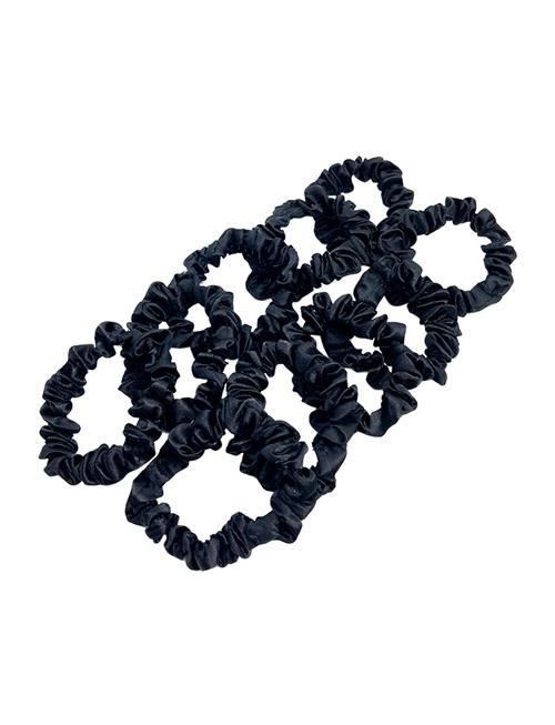 Pipol's Bazaar Skinny Scrunchie 10 Pcs Pipol's Bazaar Black