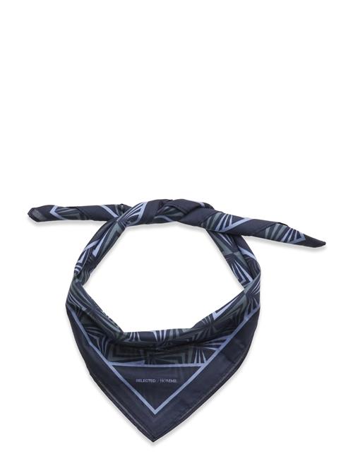 Se Selected Homme Slhnicolas Bandana Selected Homme Navy ved Booztlet