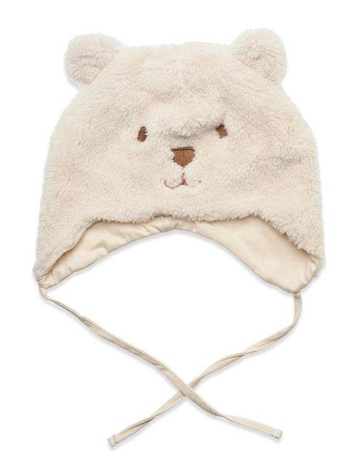 Lindex Babycap In Pile W Ears Lindex Cream