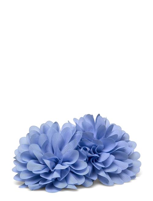 Se Becksöndergaard Arabella Flower Hair Clip Becksöndergaard Blue ved Booztlet