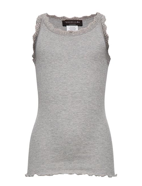 Beatha Silk Top W/ Lace Rosemunde Kids Grey